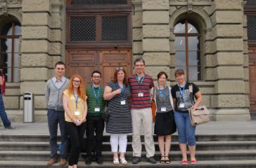In front of ETH Z&uuml;rich